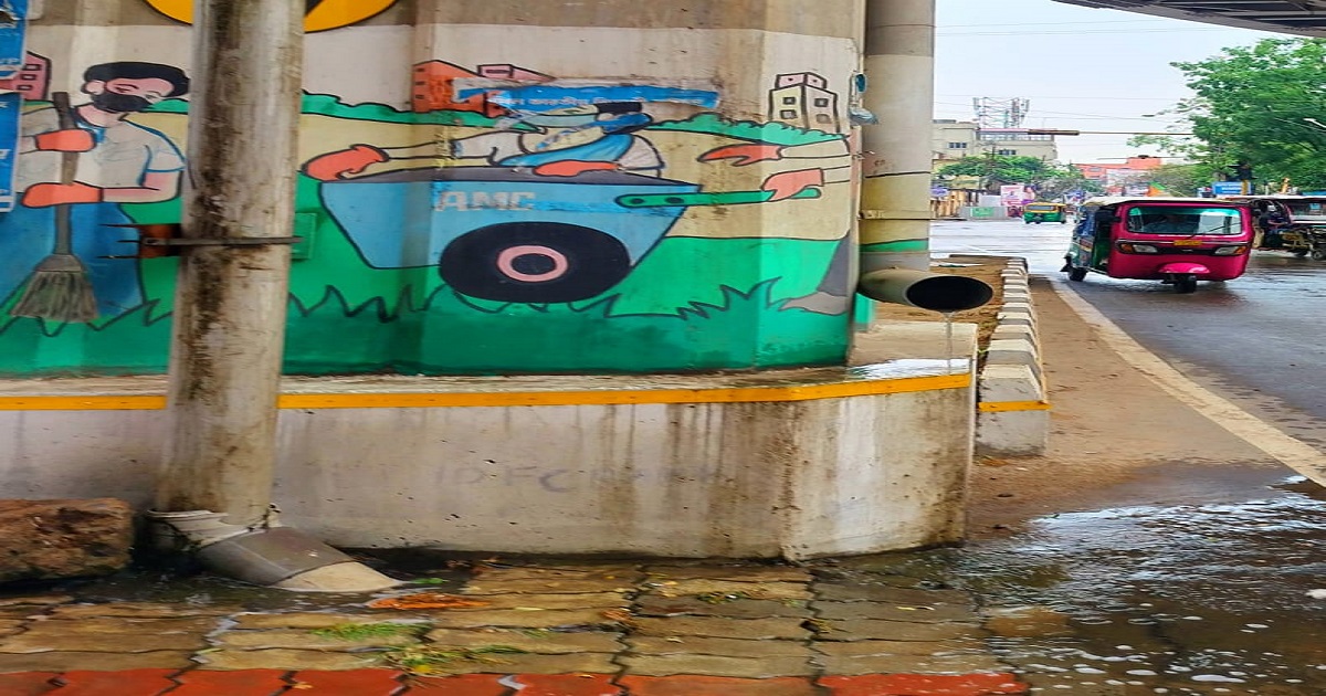 Urgent Repairs Needed for Agartala Flyover as Waterlogging and Leakage Disrupt Traffic