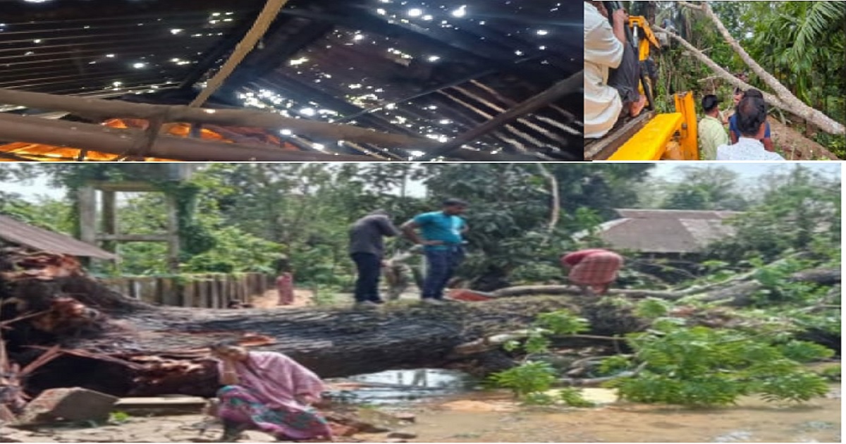 Severe Kalbaishakhi Storm Batters Tripura, Disrupts Transport, Power Supply and Livelihoods Across Multiple Districts