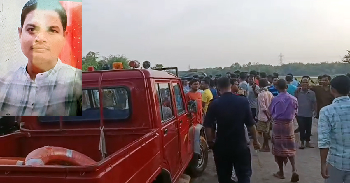 Youth drowns in rivulet near Haripur bridge while catching fish , untraced till now