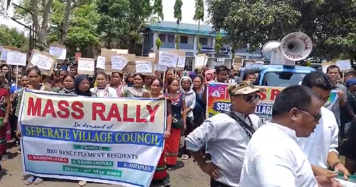 Bru settlers seek fair representation ahead of TTAADC village committee polls