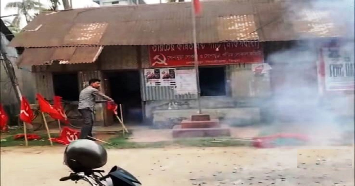 Political Tension Sparks Fresh Concern in Tripura After Allegced Attacks on Opposition Party Workers and Offices
