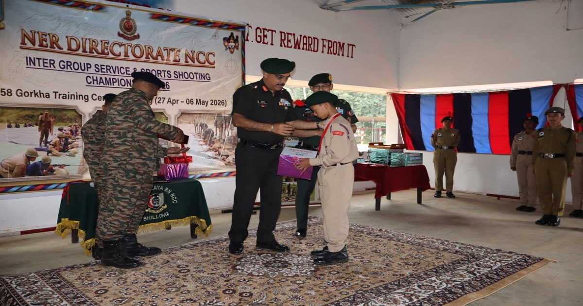 Tripura Cadet Wins Gold in NCC Net Sports Shooting Event in Shillong