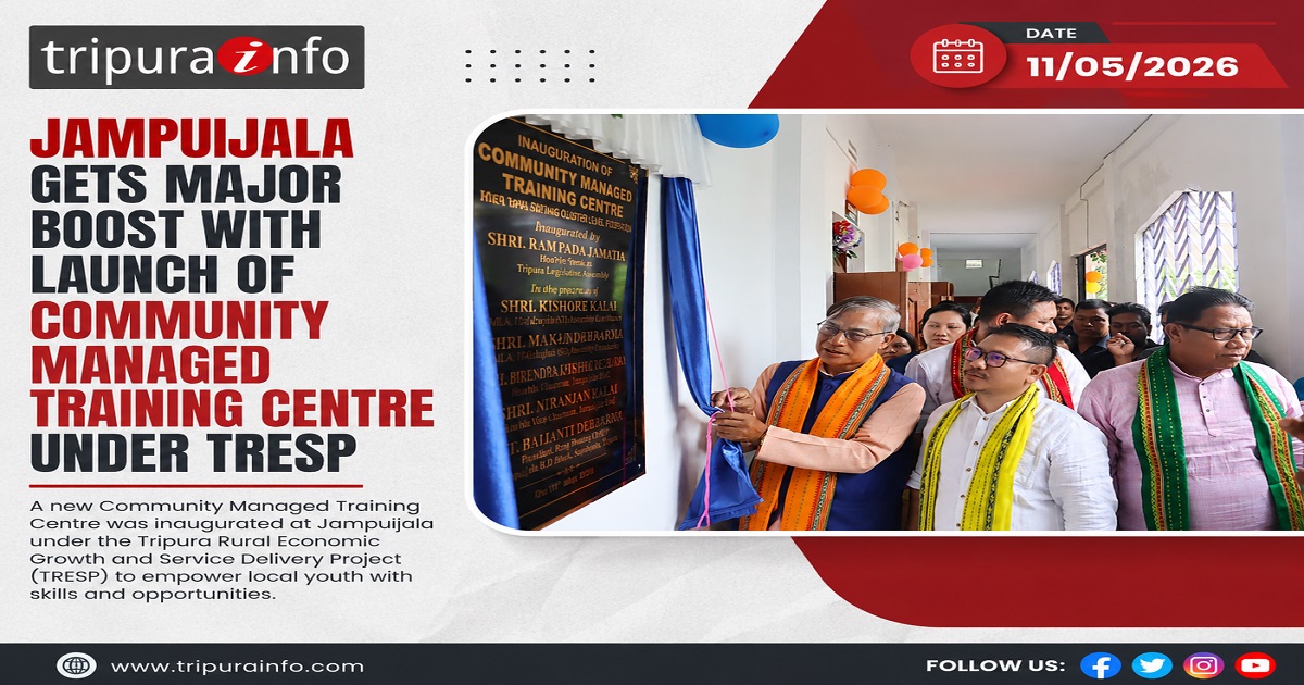 Jampuijala Gets Major Boost with Launch of Community Managed Training Centre Under TRESP
