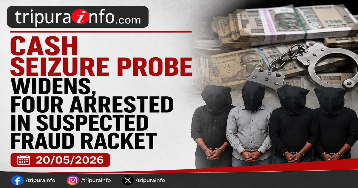 Cash seizure probe widens, four arrested in suspected fraud racket