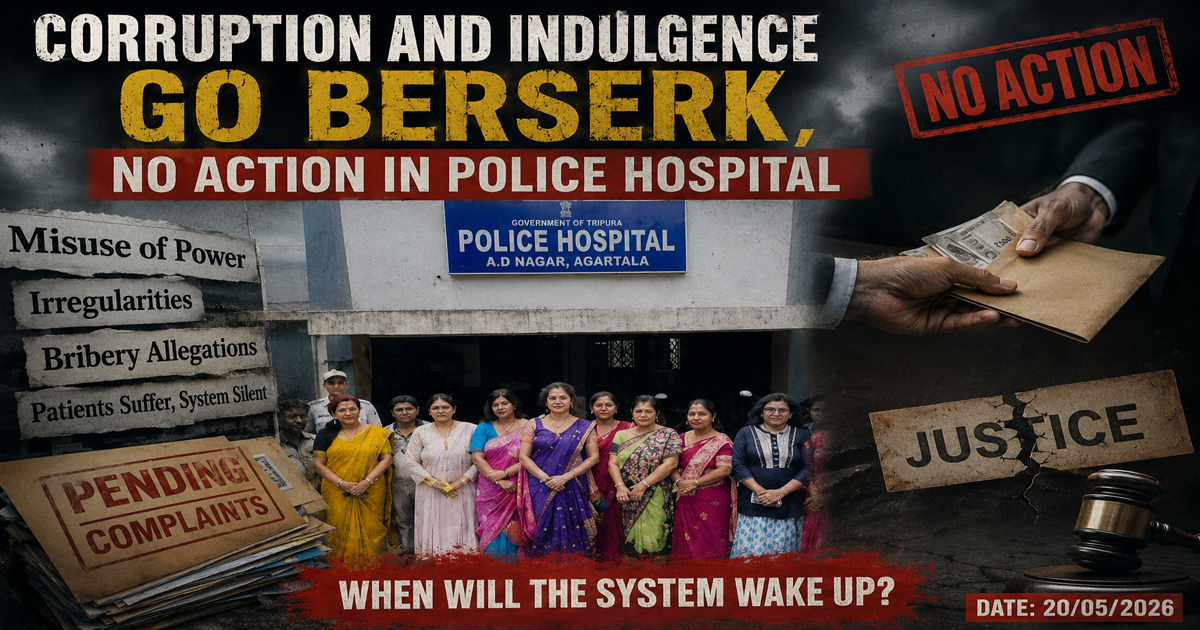 Bribery Allegation Rocks Police Hospital, Probe Ordered Amid Charges Against Two Doctors