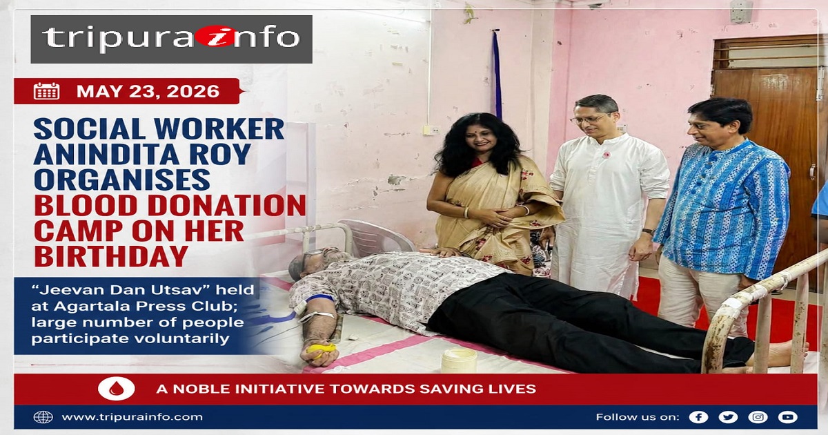 Doctor’s Wife Draws Attention by Organising Blood Donation Camp Instead of Lavish Birthday Celebration