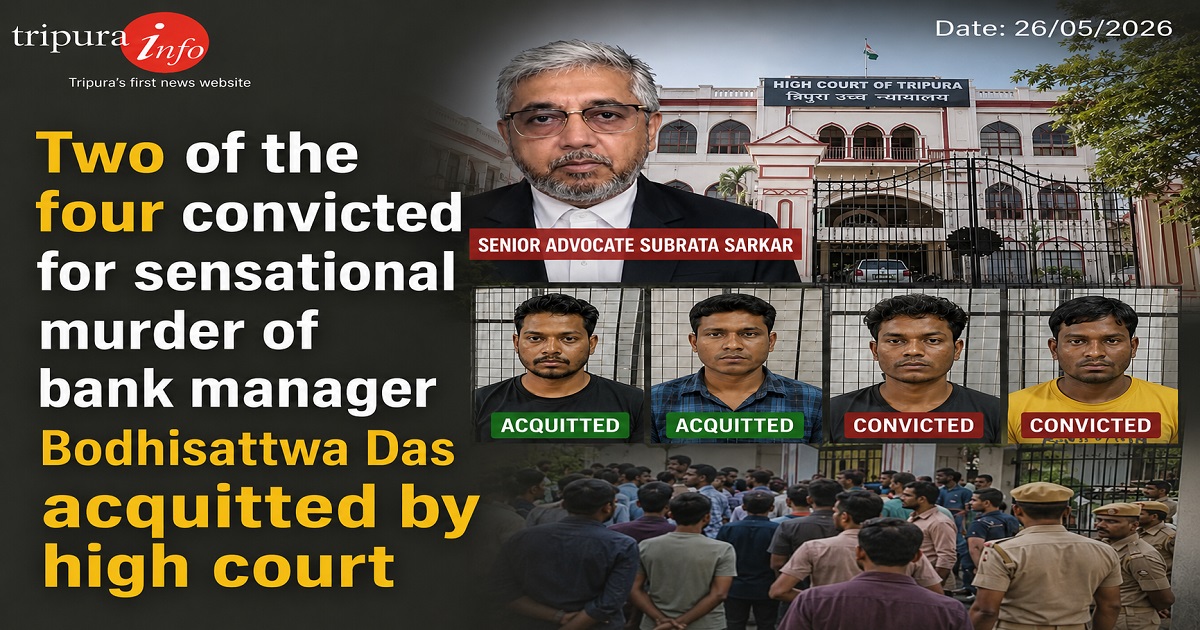Two of the four convicted for sensational murder of bank manager Bodhisattwa Das acquitted by high court