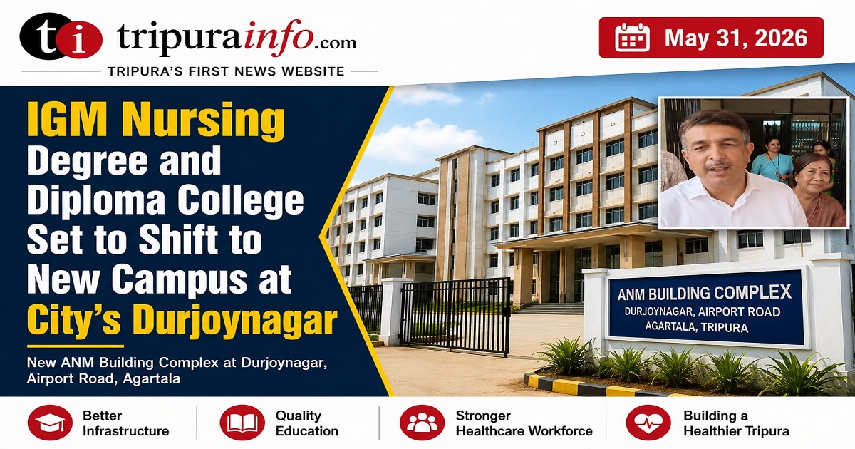 IGM Nursing Degree and Diploma College Set to Shift to New Campus at City~`s Durjoynagar