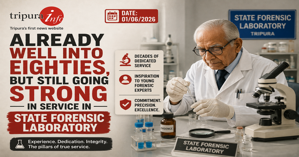 Already well into eighties, but still going strong in service in state forensic laboratory