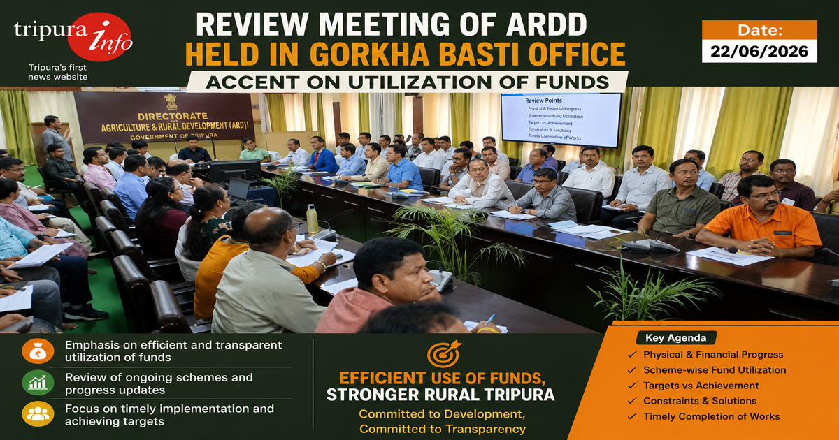 Review meeting of ARDD held in Gorkha Basti office , accent on utilization of funds