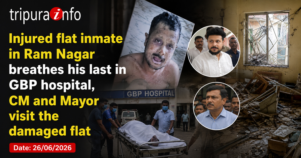Injured flat inmate in Ram Nagar breathes his last in GBP hospital, CM and Mayor visit the damaged flat