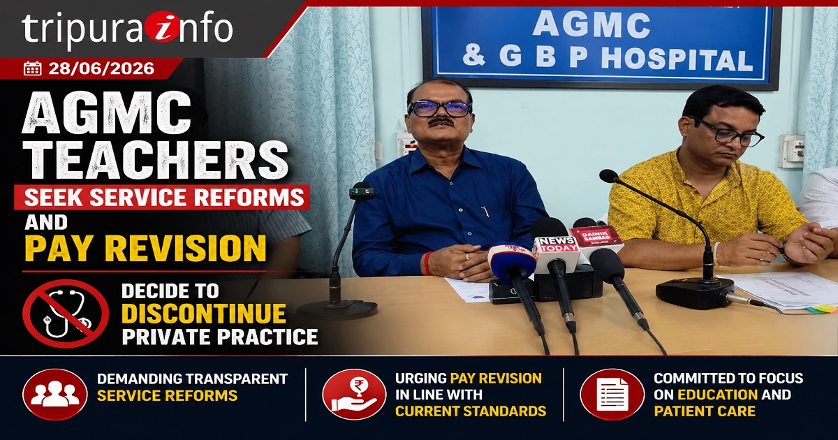 AGMC Teachers Seek Service Reforms and Pay Revision, decides to discontinue private practice