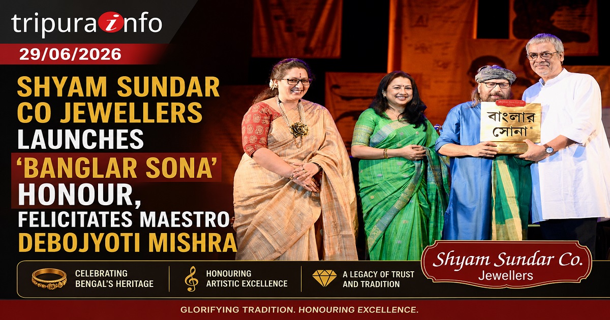 Shyam Sundar Co Jewellers Launches ‘Banglar Sona’ Honour, Felicitates Maestro Debojyoti Mishra