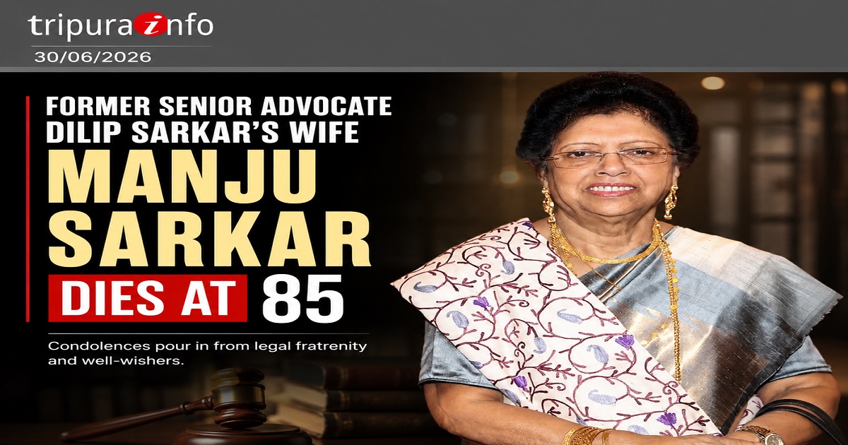 Former Senior Advocate Dilip Sarkar’s Wife Manju Sarkar Dies at 85