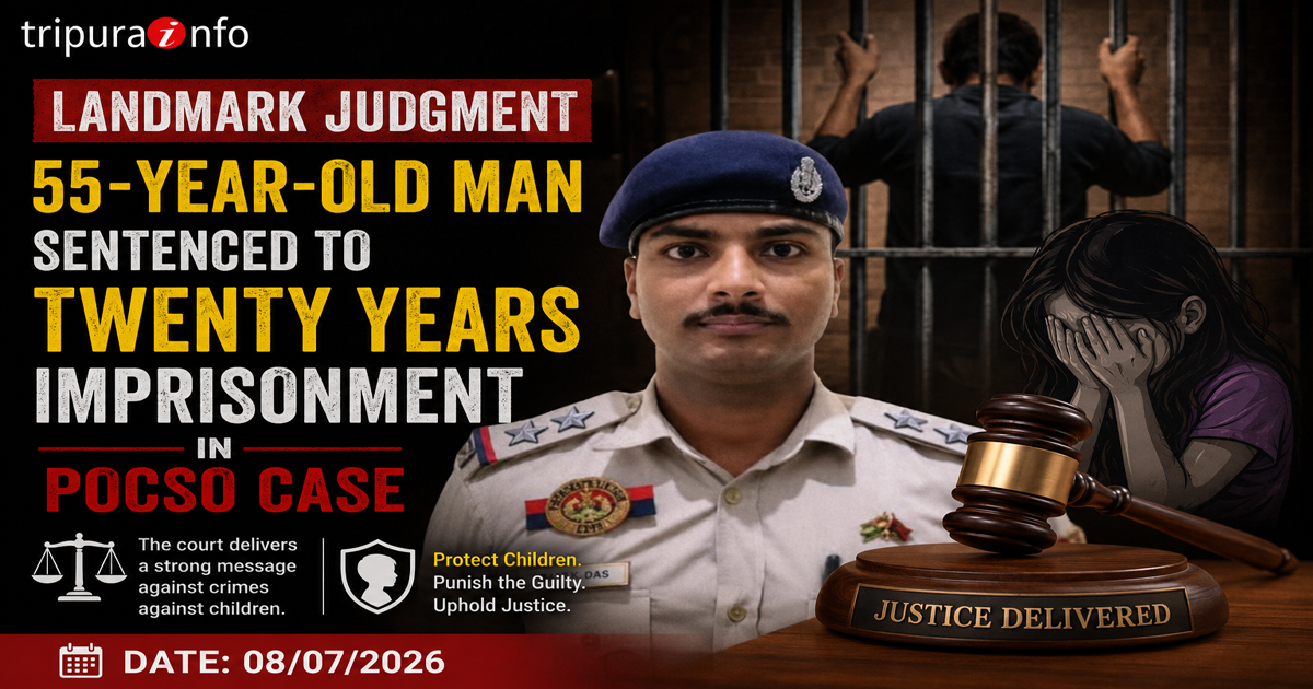 Landmark judgment : 55 yearold man sentenced to twenty years imprisonment in POCSO case