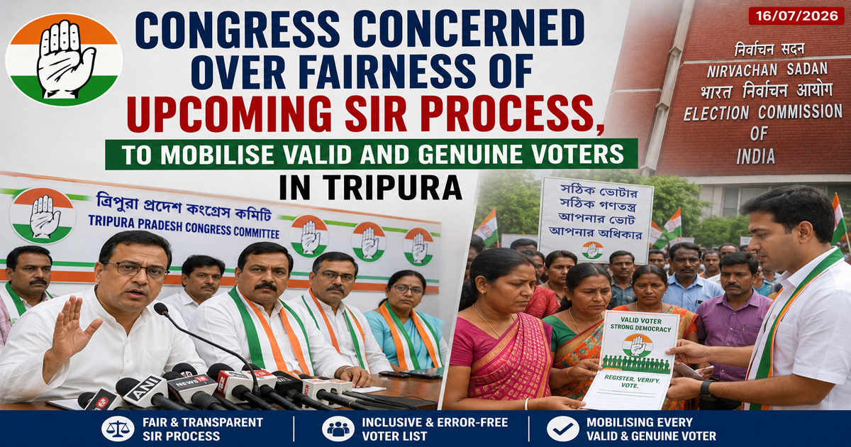 Congress concerned over fairness of upcoming SIR process, to mobilise valid and genuine voters