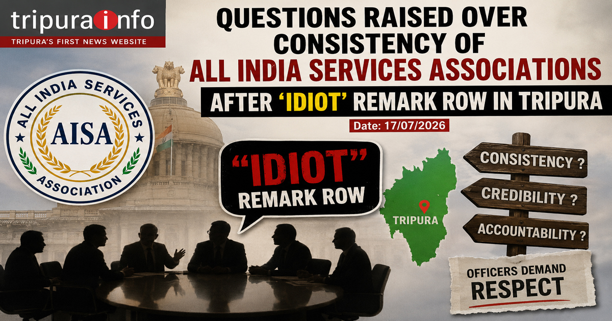 Questions Raised Over Consistency of All India Services Associations After ~`Idiot~` Remark Row in Tripura