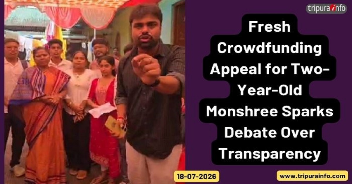 Fresh Crowdfunding Appeal for Two-Year-Old Monshree Sparks Debate Over Transparency