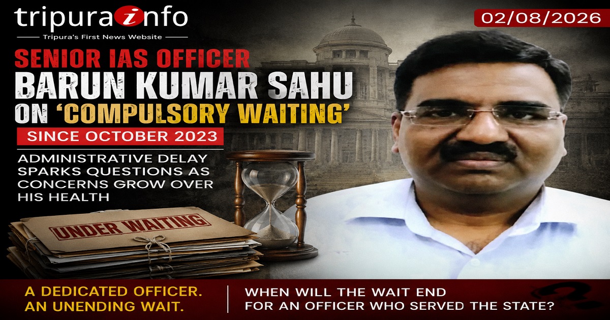 Senior IAS Officer Barun Kumar Sahu on ~`Compulsory Waiting~` Since October 2023, Administrative Delay Sparks Questions as Concerns Grow Over His Health