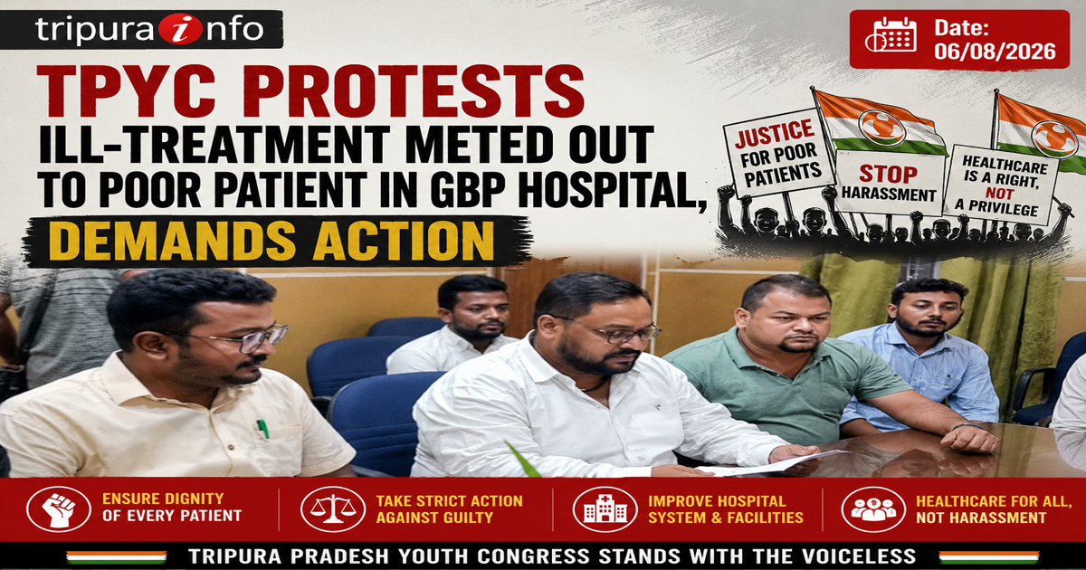 TPYC protests ill-treatment meted out to poor patient in GBP hospital , demands action