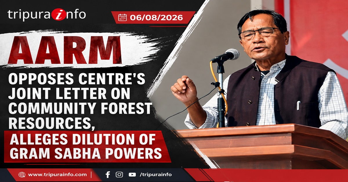 AARM Opposes Centre~`s Joint Letter on Community Forest Resources, Alleges Dilution of Gram Sabha Powers