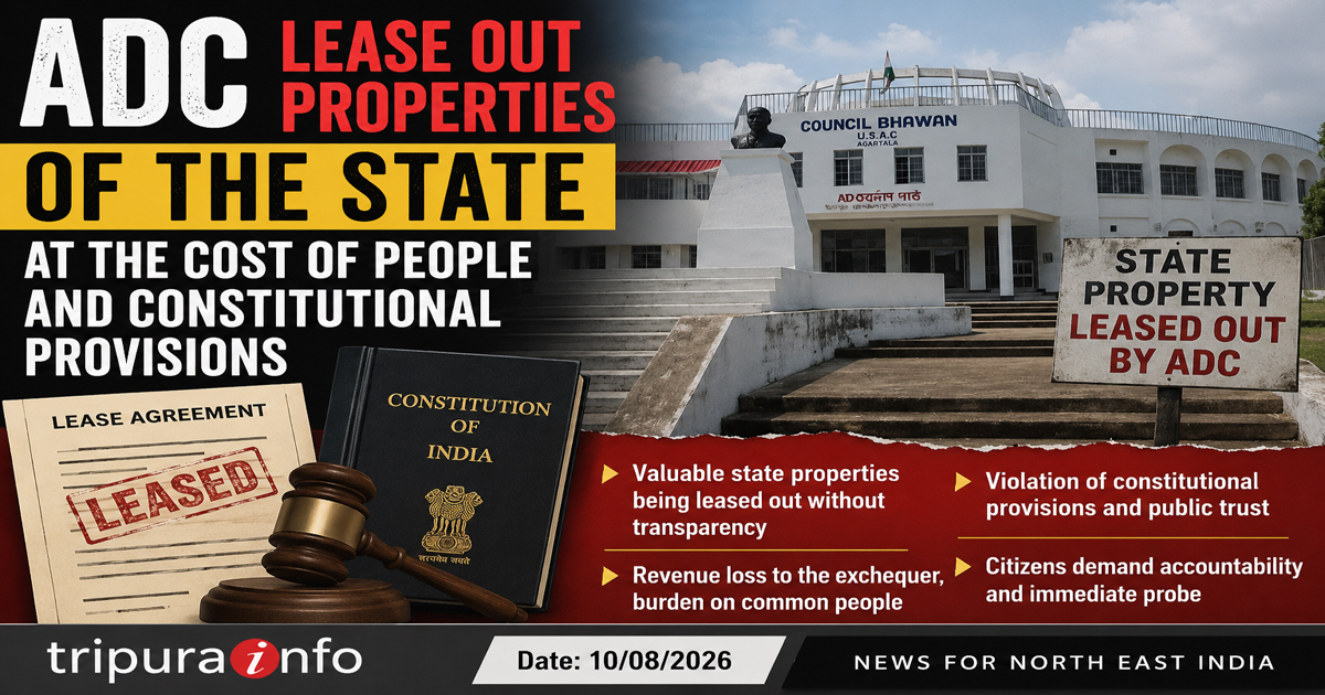 ADC lease out properties of the state at the cost of people and constitutional provisions