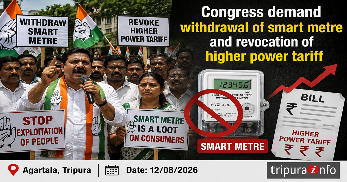 Congress demand withdrawal of smart metre and revocation of higher tariff