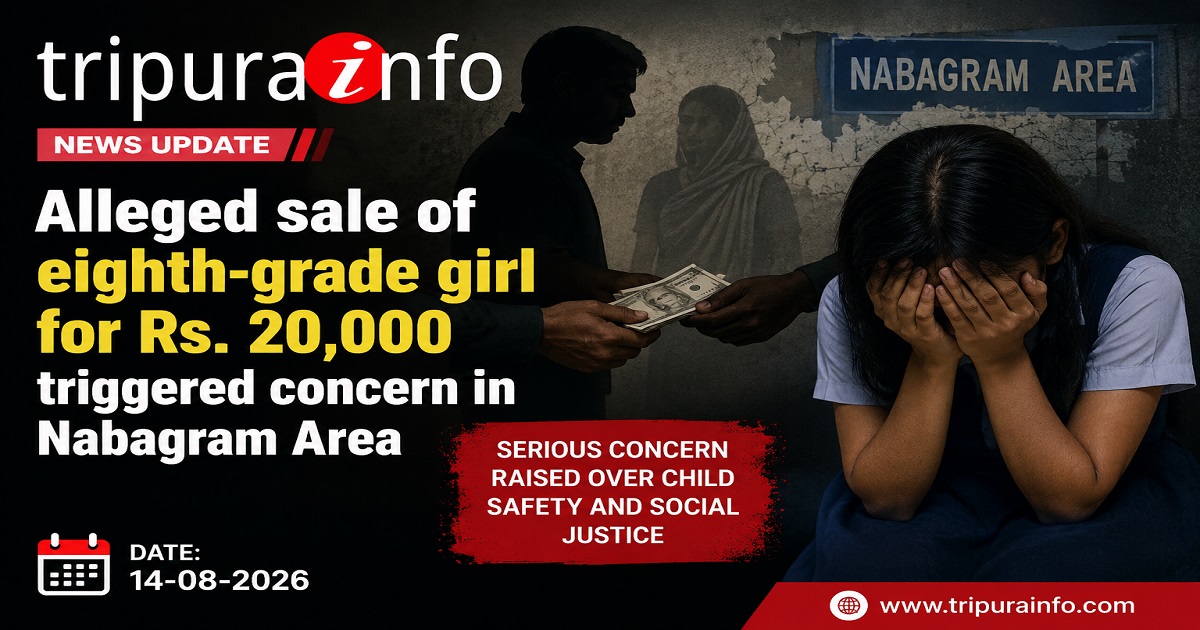 Alleged sale of  eighth-grade girl for Rs. 20,000  triggered concern in  Nabagram Area