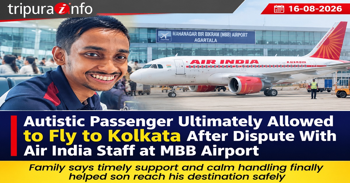 Autistic Passenger Ultimately Allowed to Fly to Kolkata After Dispute With Air India Staff at MBB Airport