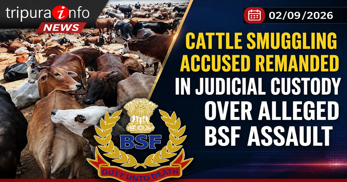 Cattle smuggling accused remanded in judicial custody over alleged BSF assault