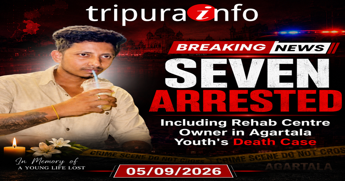 Seven Arrested, Including Rehab Centre Owner, in Agartala Youth’s Death Case