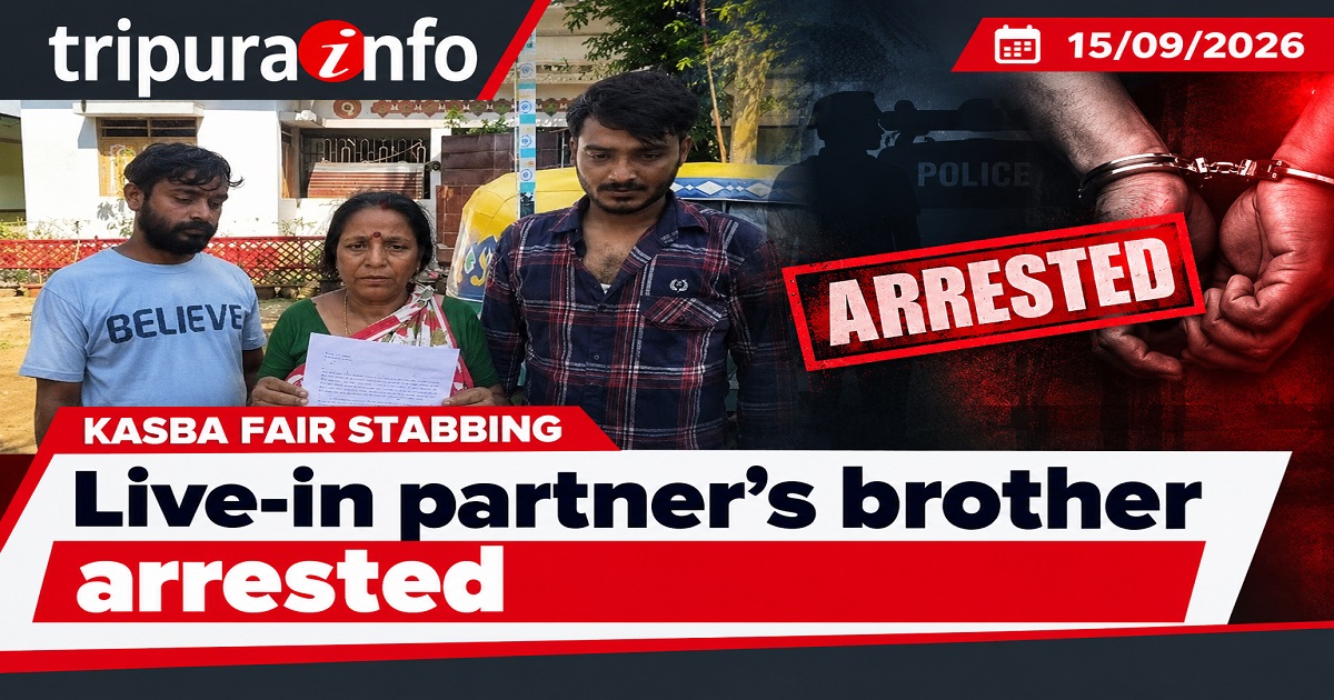 Kasba fair stabbing : live-in partner’s brother arrested