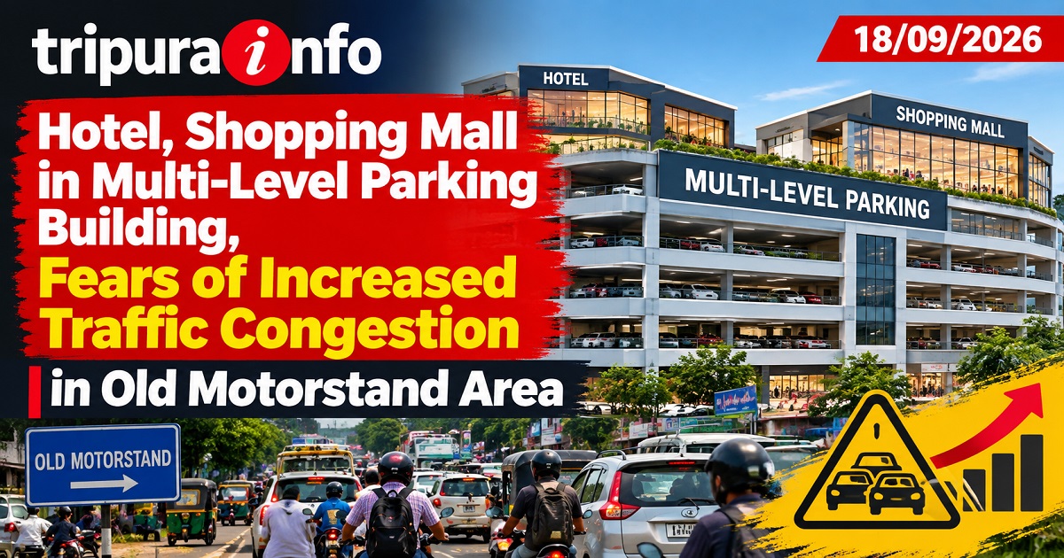 Hotel, Shopping Mall in Multi-Level Parking Building,  Fears of Increased Traffic Congestion in Old Motorstand Area