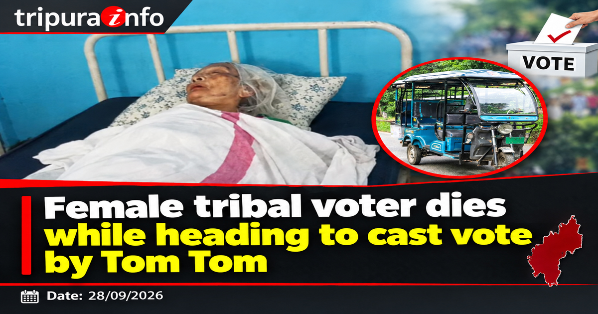 Female tribal voter dies while heading to cast vote by Tom Tom