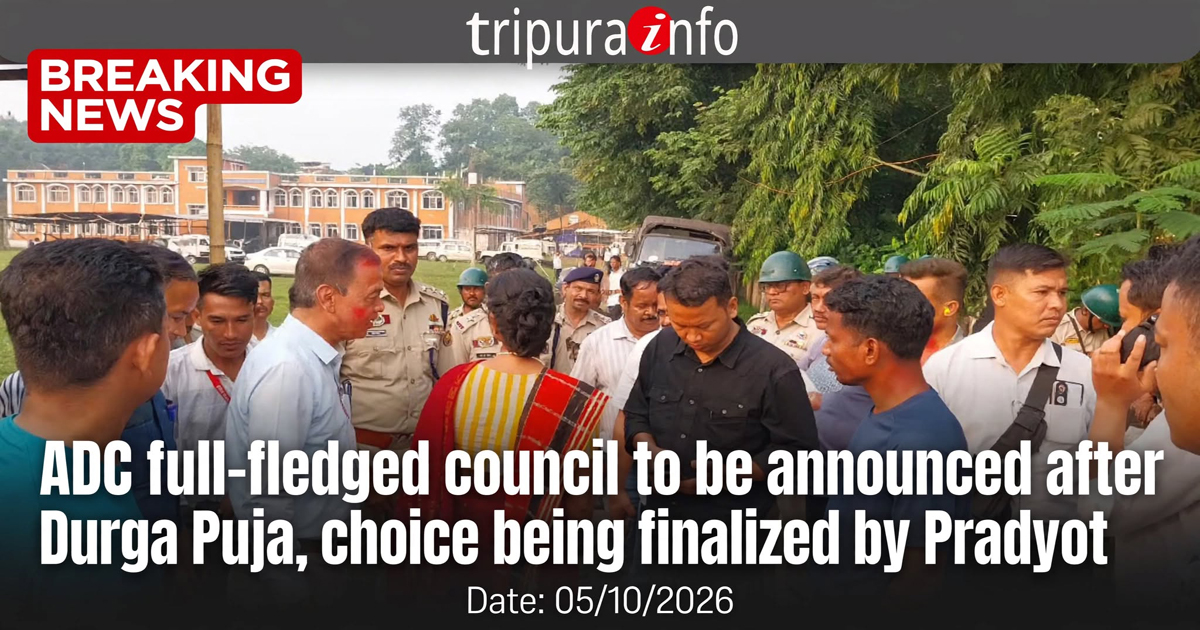 ADC full-fledged council to be announced after ‘Durga Puja’, choice being finalized by Pradyot