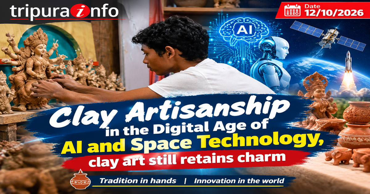 Clay artisanship in the digital age of AI and space technology, clay art still retains charm