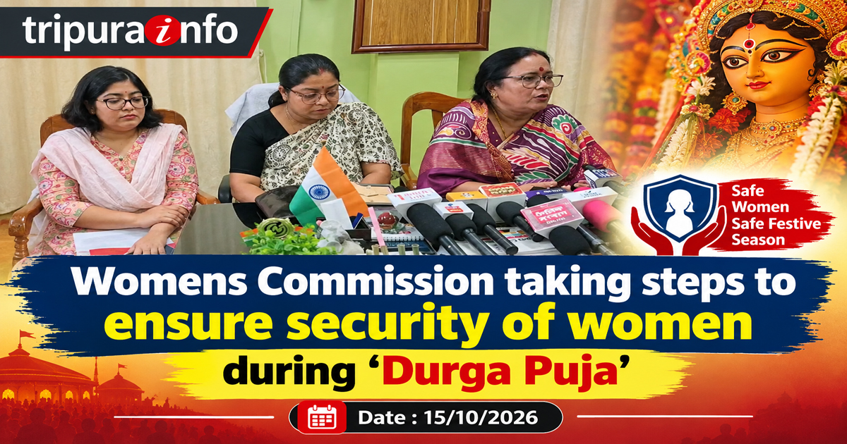 Womens Commission taking steps to ensure security of women during ‘Durga Puja’