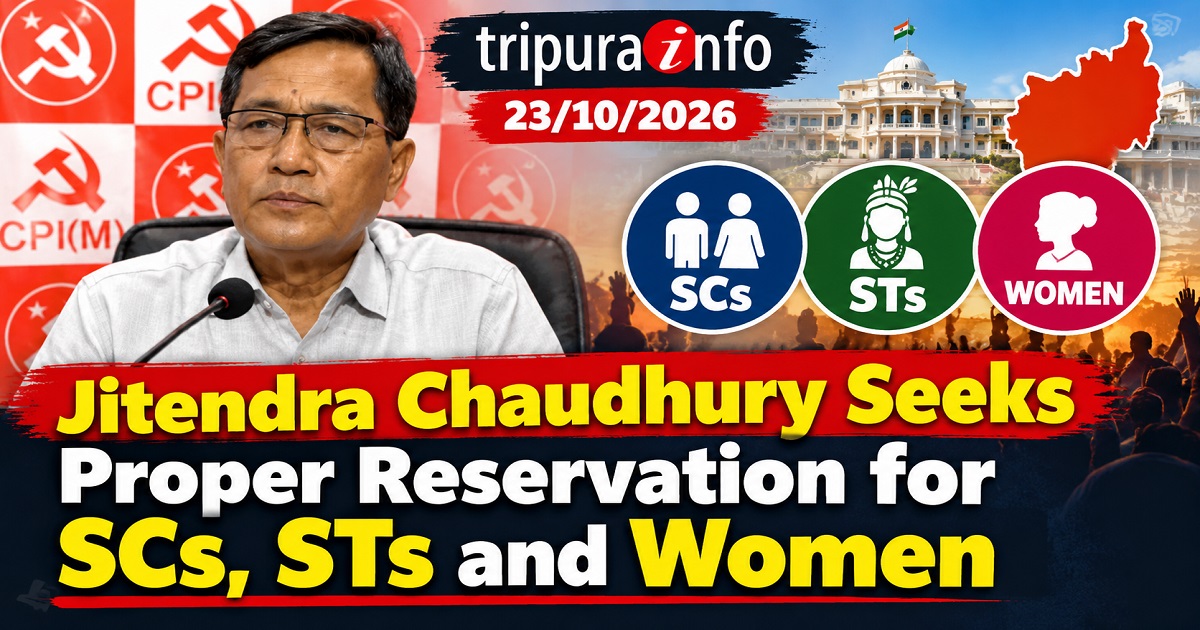 Jitendra Chaudhury Seeks Proper Reservation for SCs, STs and Women